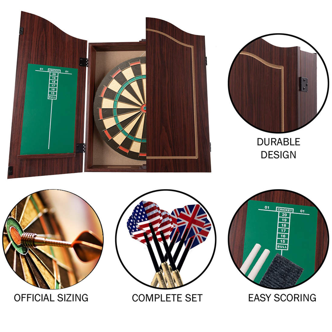 Indoor sport double target dart magnetic flocking dartboard board double thickening Outdoor Dart Board Set