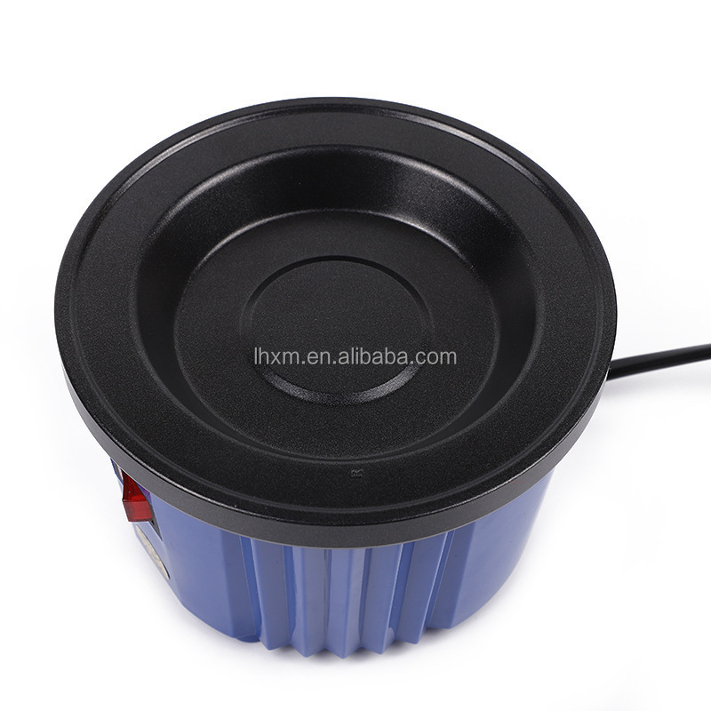 Hot Melt Glue Pot Glue Grains Melting Pot for Hair Extensions blue color Glue Keratin melt hot pot good quality