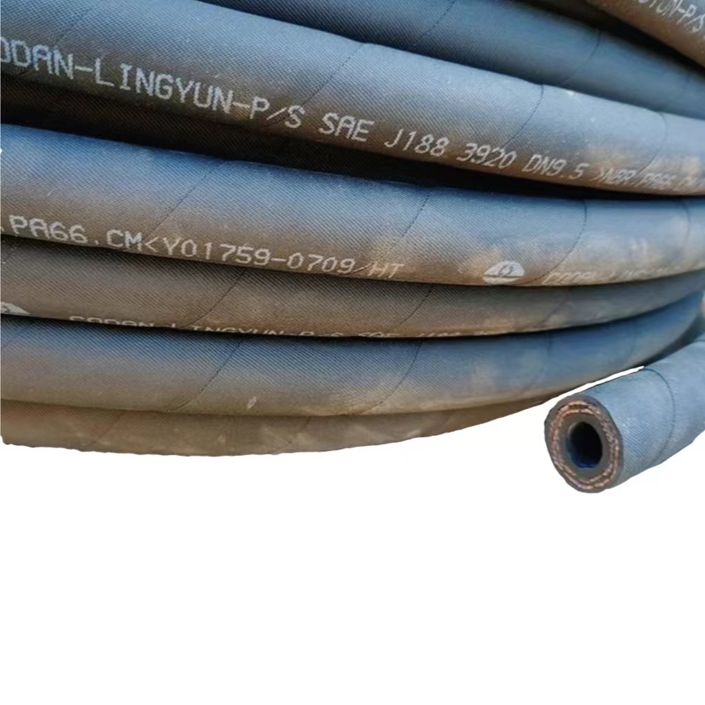 SAE J188 Auto Truck High Pressure Power Steering System hydraulic hose pipe Oil Resistance Power Steering Hose 3/8