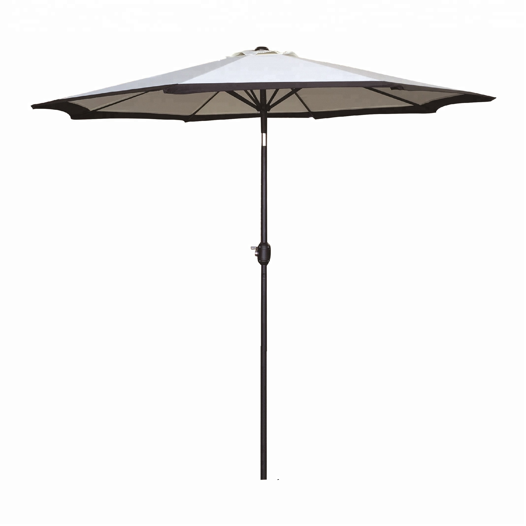 Market Steel Outdoor with Push Button Tilt and Crank decorative outdoor 9' patio umbrella