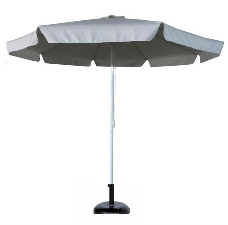 Best price garden furniture OEM design sun garden parasol black beach umbrella