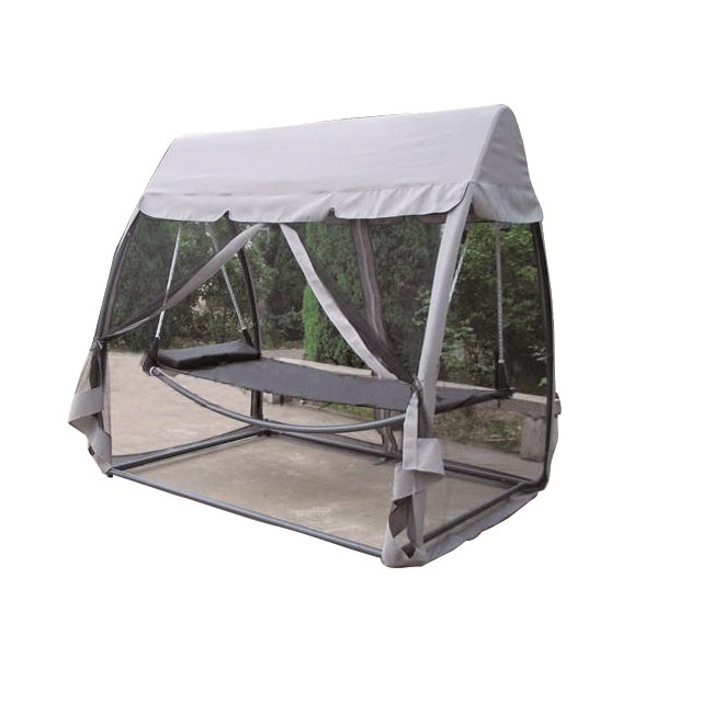 Garden Patio Hanging Day Bed Hammock swinging bed Hanging Stand Steel Frame Mosquito Net Hammock gazebo bed