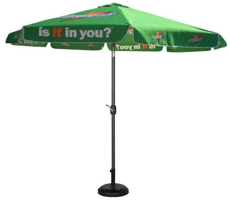 Best price garden furniture OEM design sun garden parasol black beach umbrella