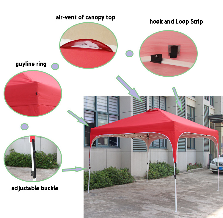 Low price street night fold easy pop up outdoor fold easy pop up outdoor pop up gazebo