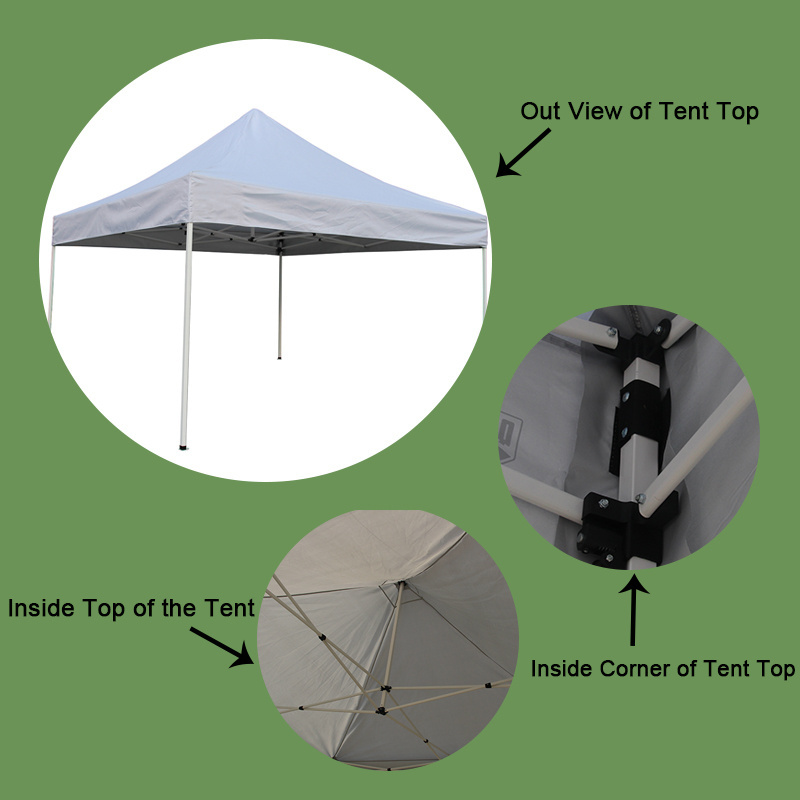 Factory Direct Sale Heavy Duty 3*6 Aluminium Frame Gazebo Canopy China Gazebo