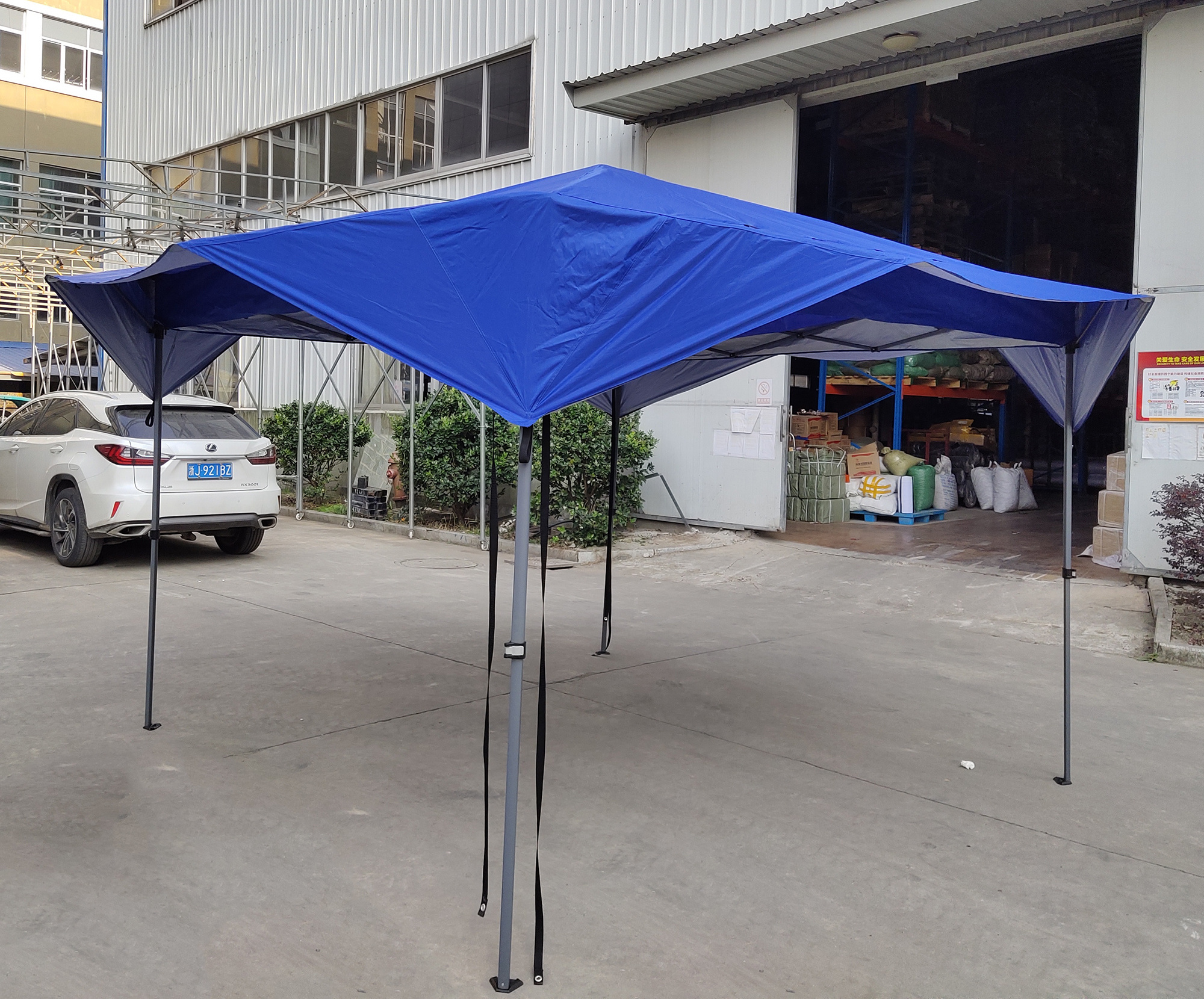 Hot Selling Outdoor 10x10 Anti-UV Waterproof Canopy Folding Metal Gazebo