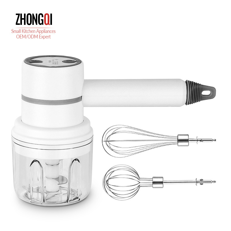 Professional Manual Rechargeable Electric Kitchen Appliances Concrete Tools Blender Cake Paint Electric Hand Mixer For Baking