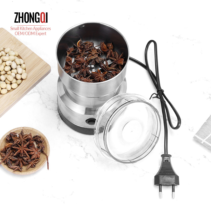 Best Small Dry Food Spices Fruit Automatic Electric Stainless Steel Multipurpose Kitchen Machine Grinder