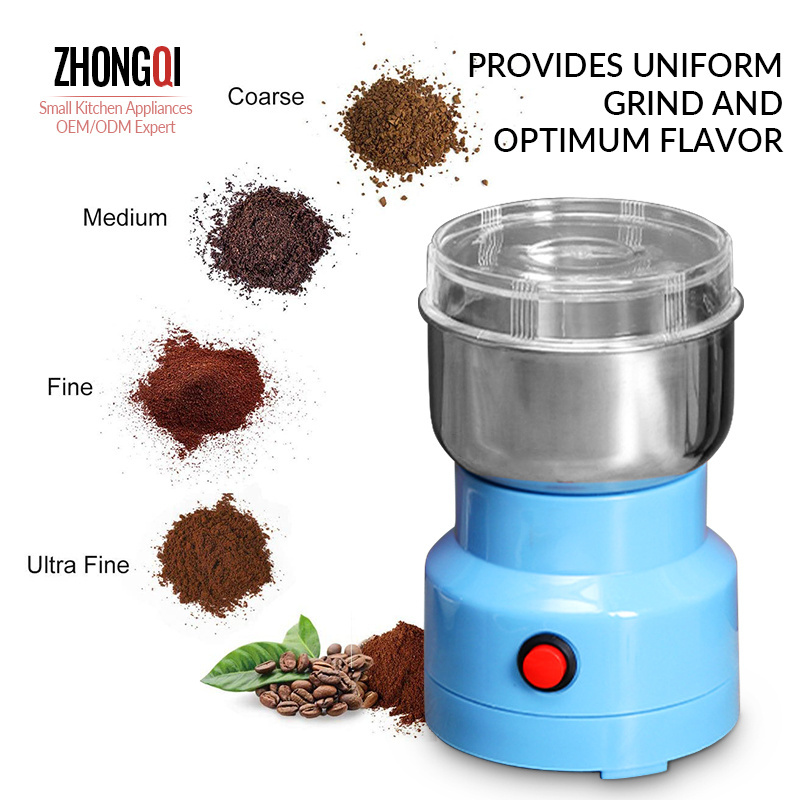 Best Small Dry Food Spices Fruit Automatic Electric Stainless Steel Multipurpose Kitchen Machine Grinder