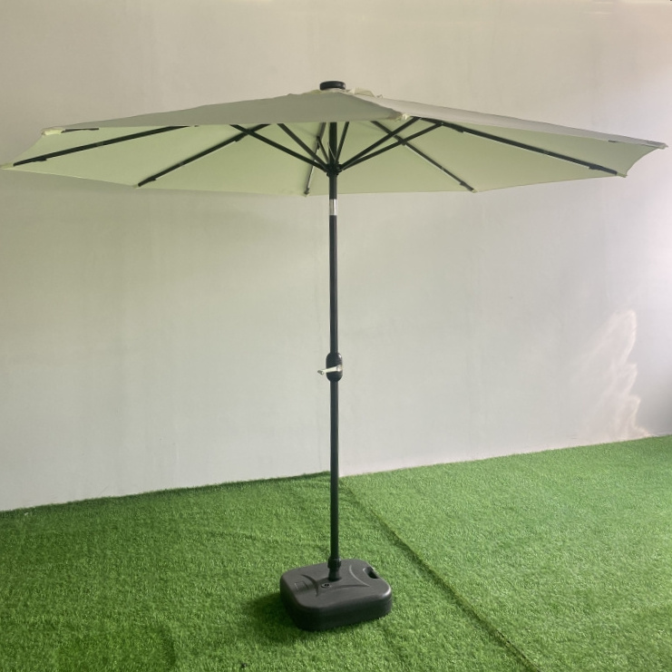 2023 New Creative Outdoor Beach Umbrella Garden Parasol Restaurant Sunshade Patio Umbrellas Market umbrella with pulley