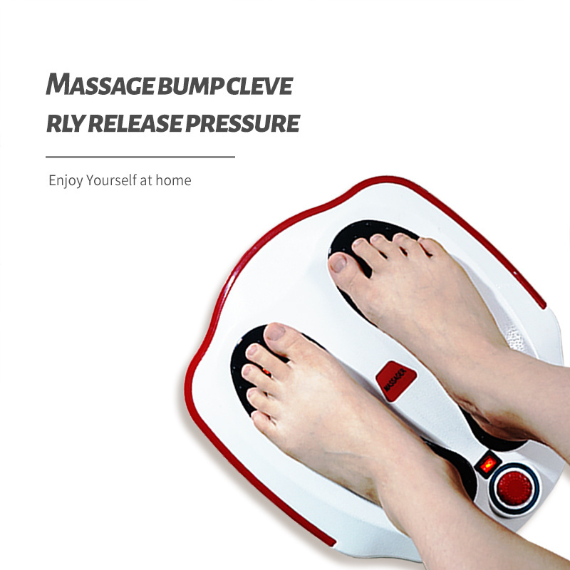 Wholesale Portable Ems Foot Massage Pad Relax Electric Mat Foot Circulation Massager Reflexology Foot Massager Mat Bedroom White