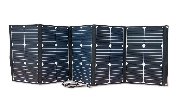 100W/150W/200W 18V Monocrystalline Foldable Portable Solar Panel for AC power station UPS