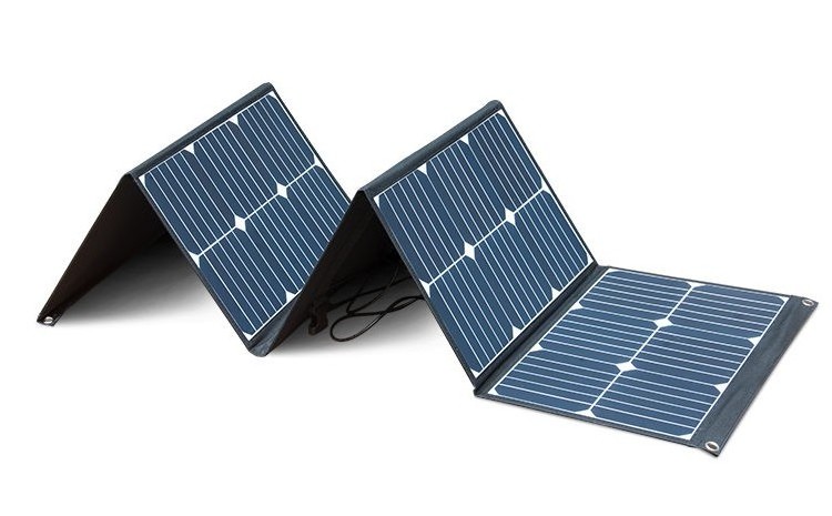 100W/150W/200W 18V Monocrystalline Foldable Portable Solar Panel for AC power station UPS