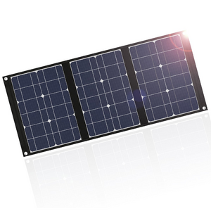 50 Watt/100 Watt 18Volt Monocrystalline Foldable Portable Solar Suitcase for portable 110V/220V power station