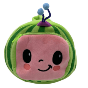 Watermelon series cute plush backpack stuffed animal backpack custom cute plush toy backpack hot selling plush children's backpa