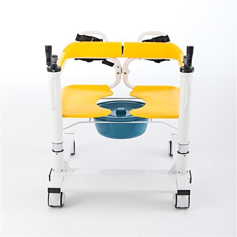 Mn-YWJ003  Electric Disabled Patient Lift Transfer Chair Home Care Transfer Manual Shower Toilet Commode Chair