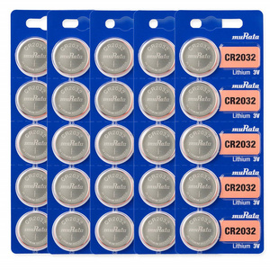 3V  5V CR2032 lithium coin cell battery CR2025 CR2016 CR1620 CR1632 CR2450  for watch 2032 LiMno2 button cell lithium battery