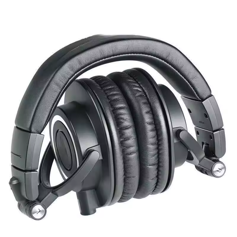 Ath M50x  Black White Professional Studio Monitor Headphone Critically Acclaimed New Design With Good Quality