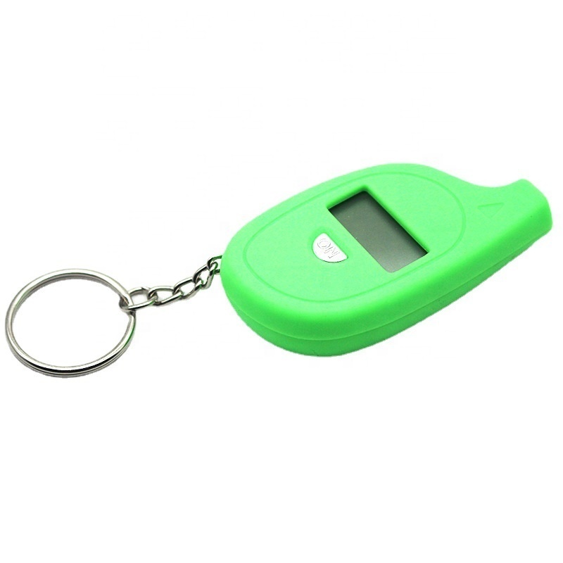 Mini tire pressure gauge Key chain pressure counter tire display tire pressure meter