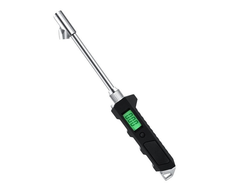 Tire pressure gauge for heavy truck tires