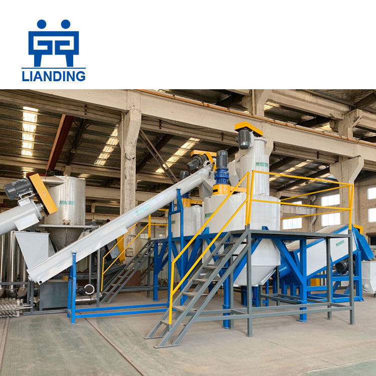 Waste Plastic PET Bottle Recycling Plant Machine Line Plastic Bottle Recycling Machine Price