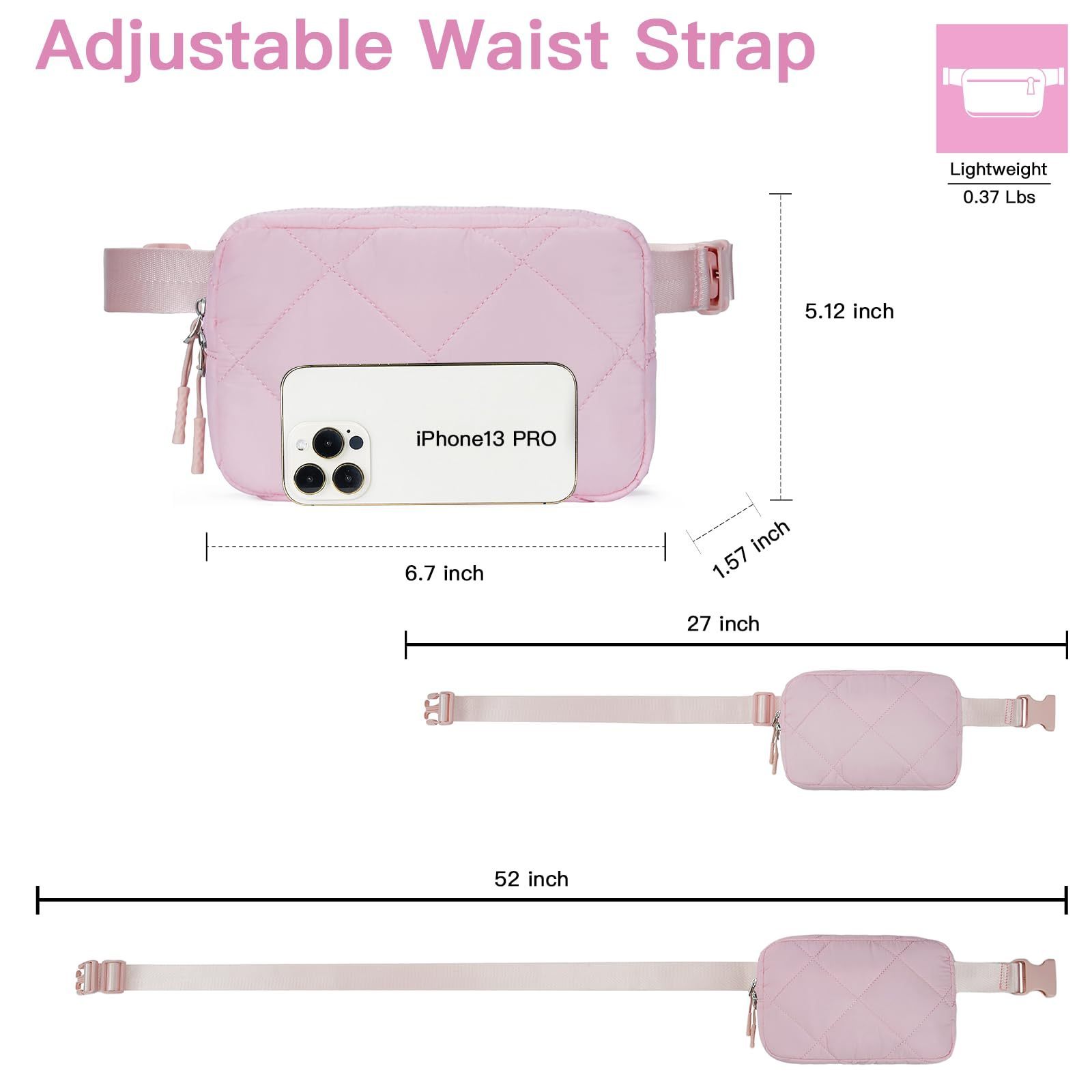 custom Wholesale sport nylon fanny pack crossbody bag belt bag cross custom fanny pack waist bag for women