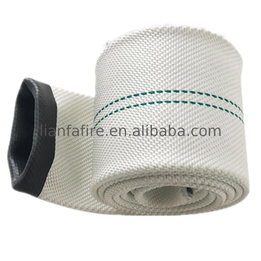 Pvc pipe layflat water hose with high pressure spray nozzle