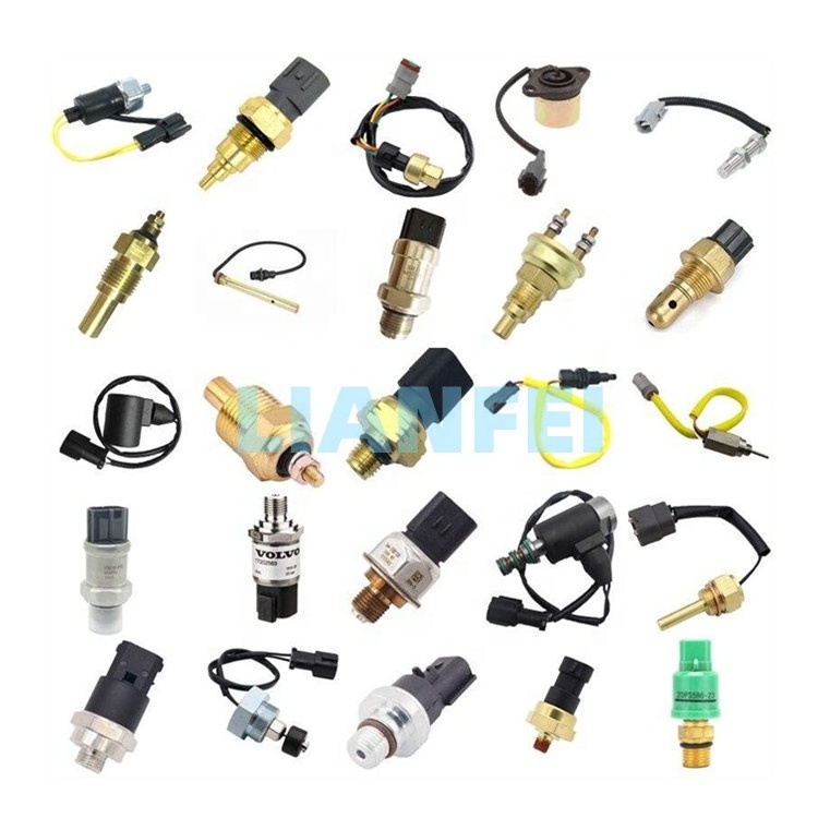 Ignition Switch 08086-10000 08086-20000 22B-06-11910 Starter Switch for PC120 PC200 Excavator Spare Part Starting Switch