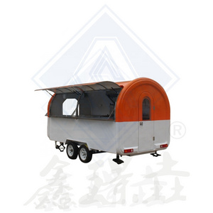 Food trailer with full kitchen equipments food trucks equipment fried chicken food carts