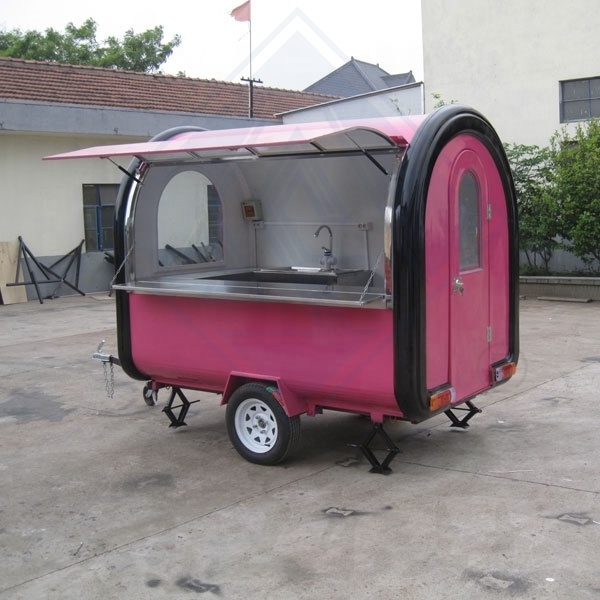 Food truck trailer with full kitchen food trailer manufacturers hot dog barbecue mobile food cart