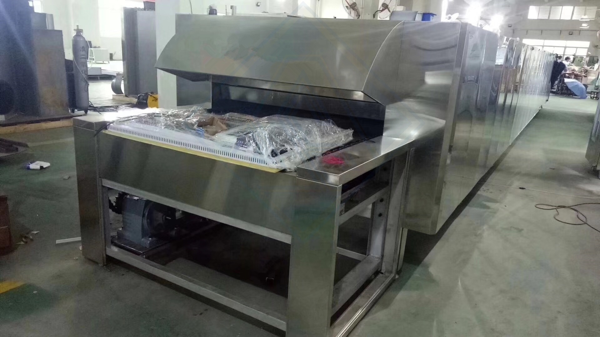 Industrial oven gas for bread baking baking oven gas commercial naan bread tunnel oven