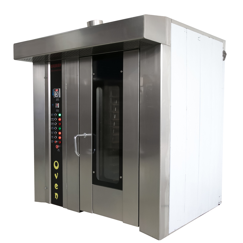 small rotary bakery oven for restaurant stainless steel rotary bakery trolley oven rack for sale