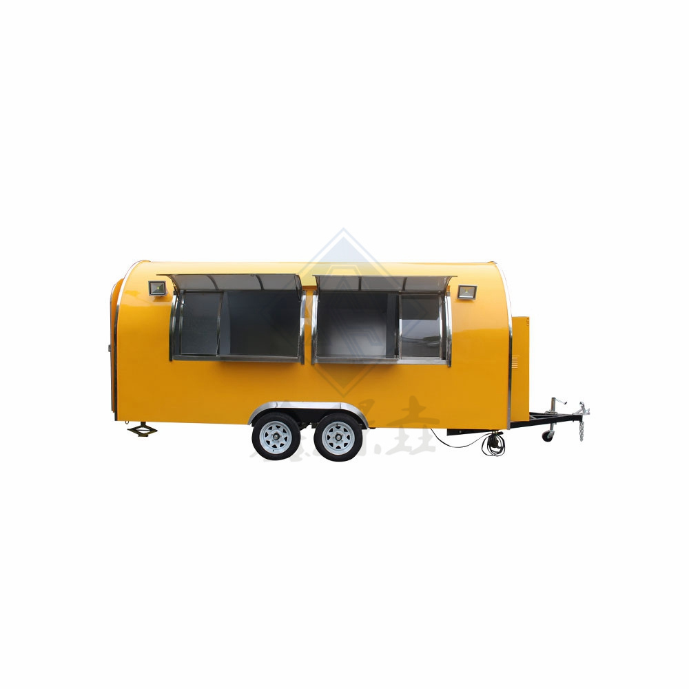 Multifunctional Movable Office Hair Salon Trailer Pancake Fast Food Truck Mobile Food Truck For Sale