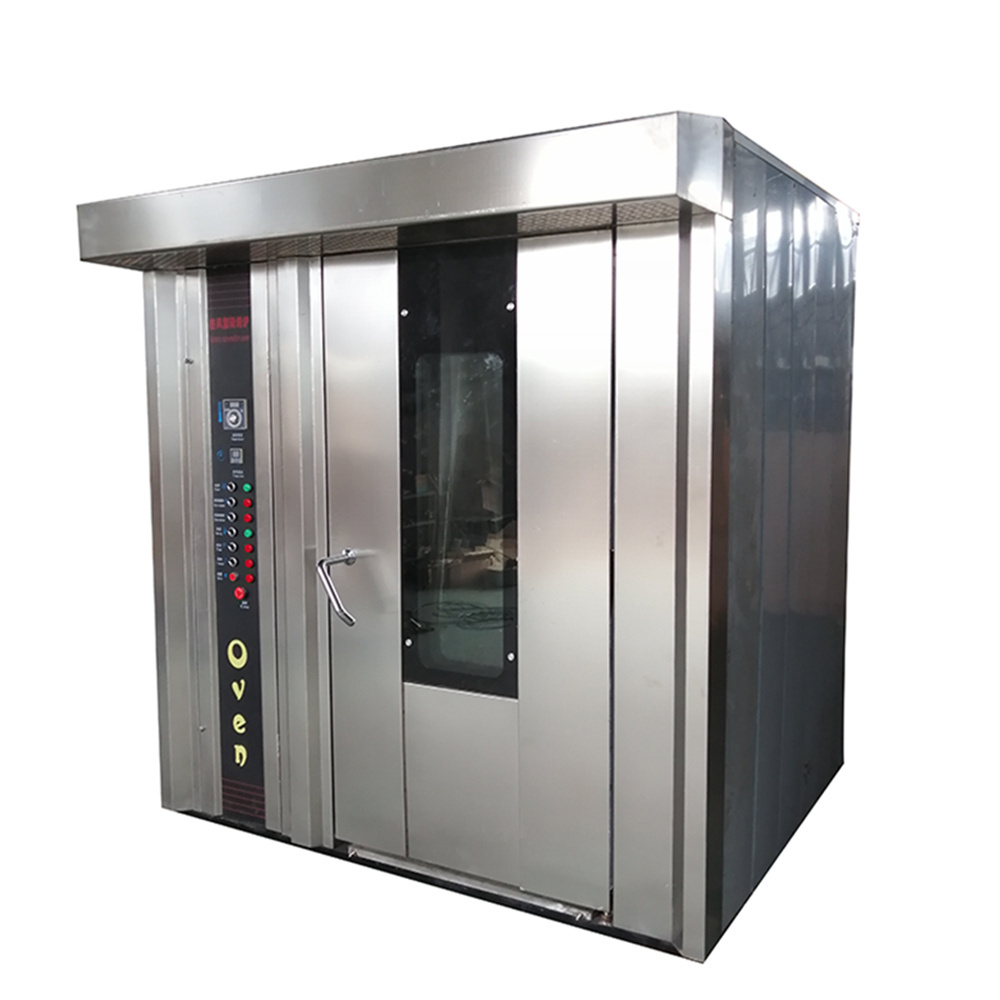 small rotary bakery oven for restaurant stainless steel rotary bakery trolley oven rack for sale