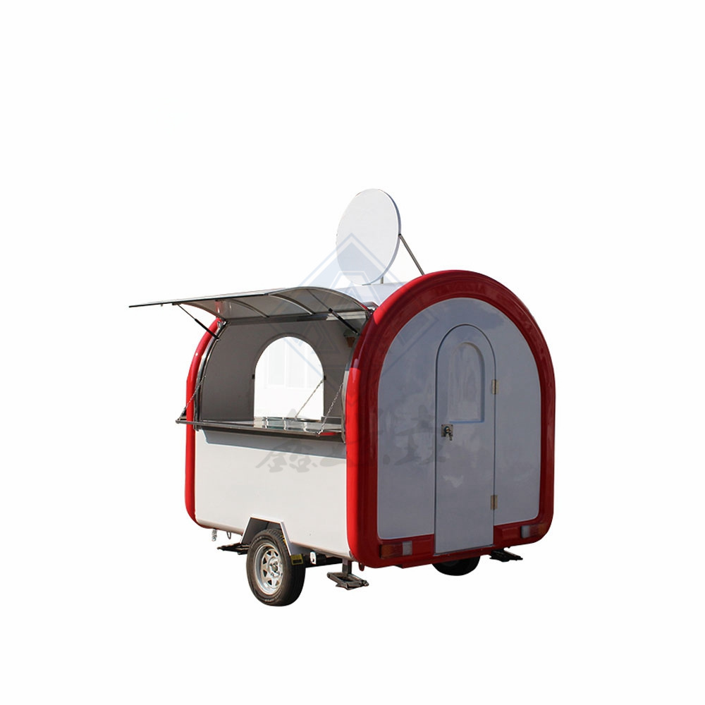 Crepe Snacks Noodles Pizza Food Cart Mobile Food Truck