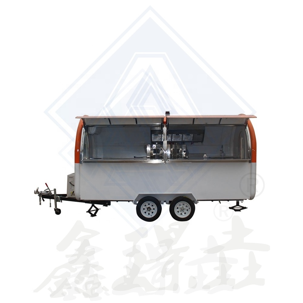 Food trailer with full kitchen equipments food trucks equipment fried chicken food carts