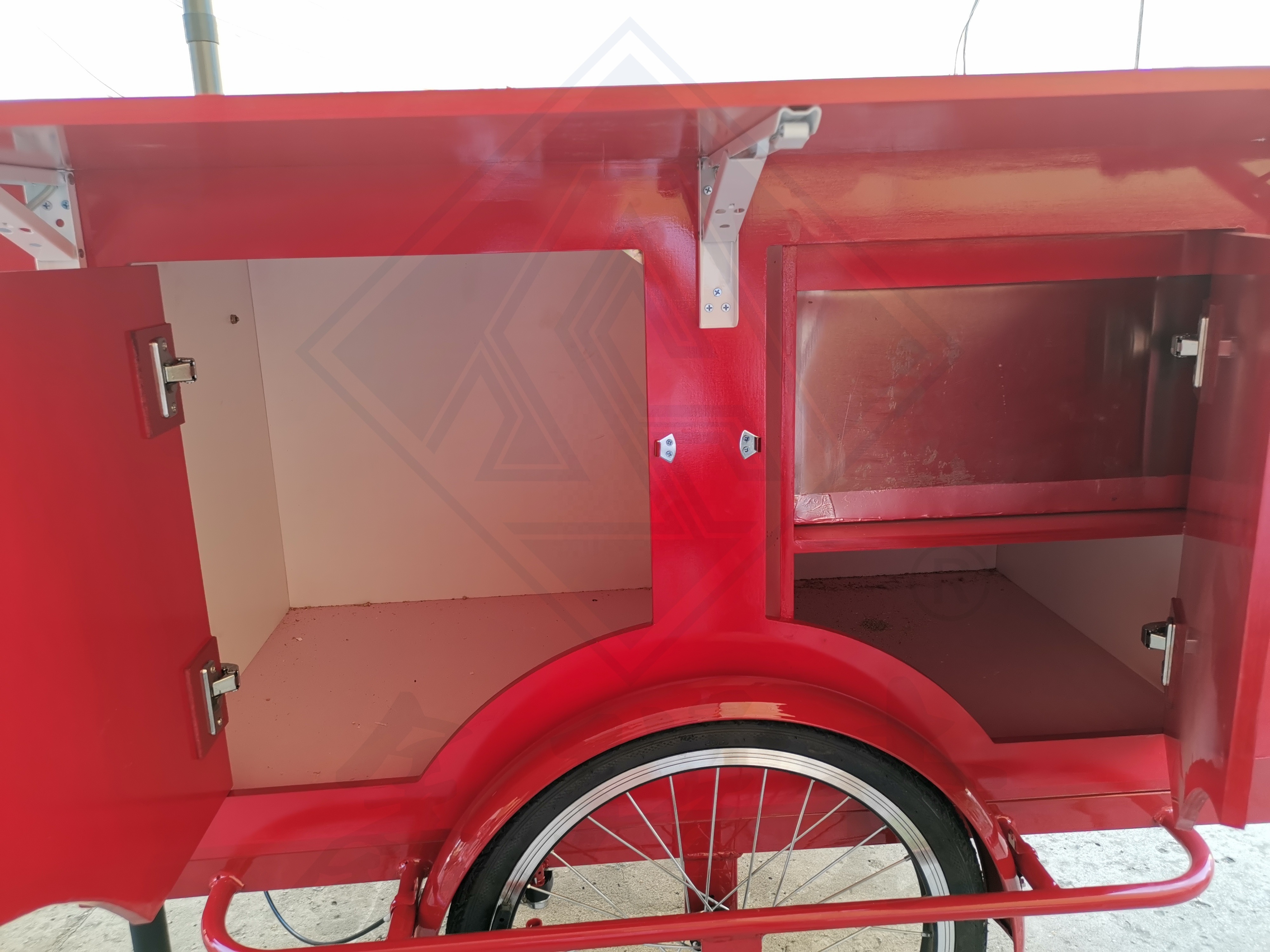 Beer van mobile food trailer drivable bike food cart design tricycle bike food cart