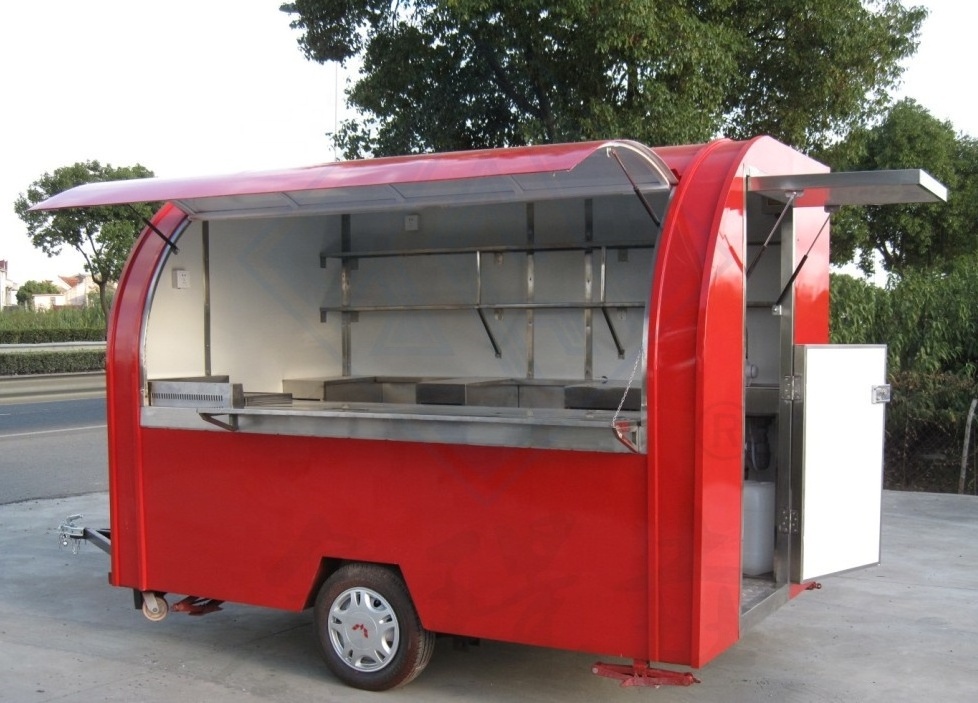 Food trucks for sale cheap price fully equipped food trailer electric bike food cart