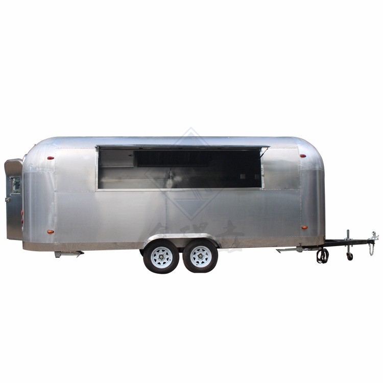 Commercial Portable Electric Scooter Trailer for Vending Food Truck with Wheels Pastry Cart for Sale