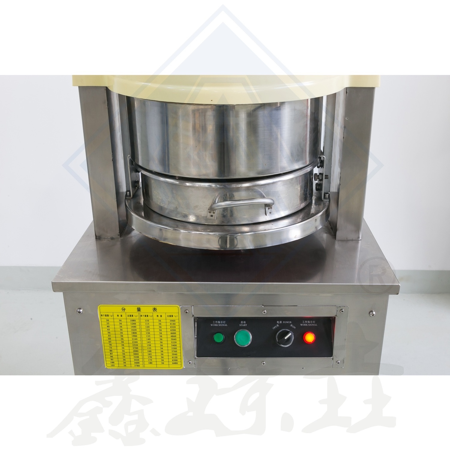 Bakery use dough rounder and divider machine cookie dough divider bakery dough divider