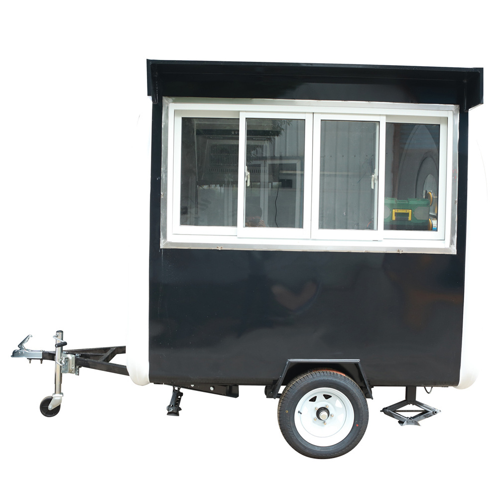 Commercial Food Truck For Sale United States Mobile Food Trailer Truck Canteen Ice Cream Crepe Juice Kiosk