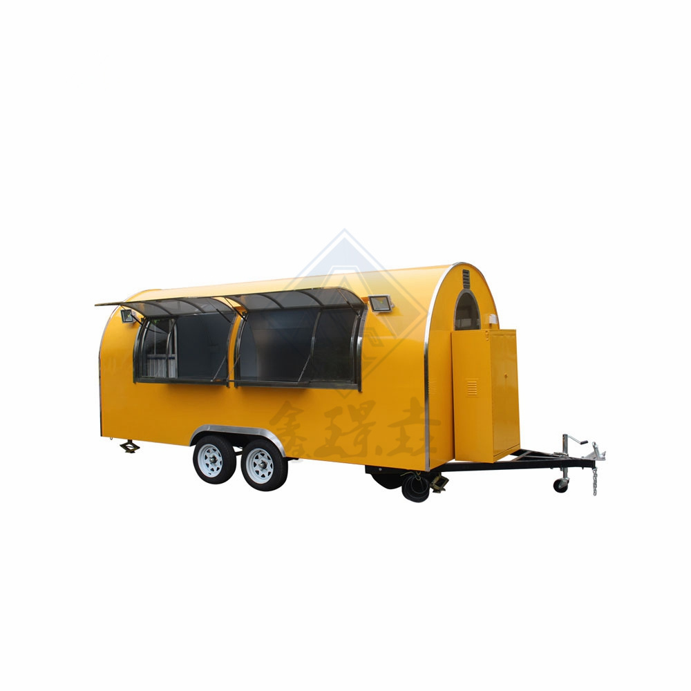 Multifunctional Movable Office Hair Salon Trailer Pancake Fast Food Truck Mobile Food Truck For Sale