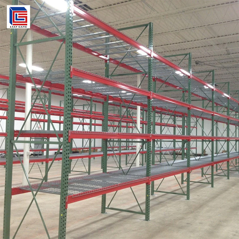 Customized Metal Storage Racks Durable Warehouse shelves Teardrop Pallet Rack Wholesale Shelf