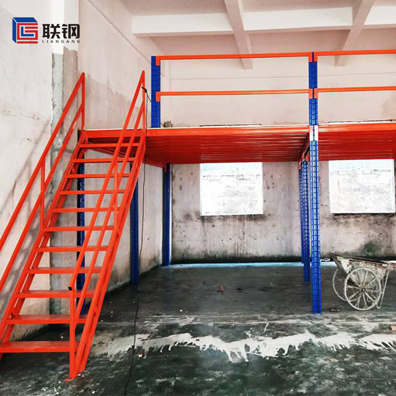 Customize Warehouse Heavy Duty Steel Mezzanine Floor Rack Metal Mezzanine Platform Racking