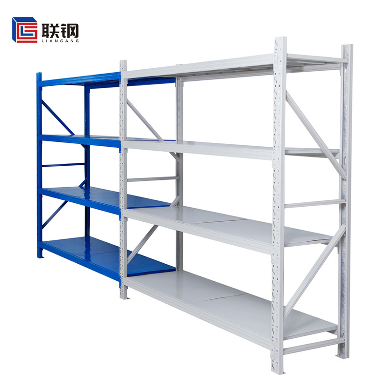 Storage shelves metal steel Warehouse racking selective racks 4 layer 5 layer 7 layer heavy duty rack