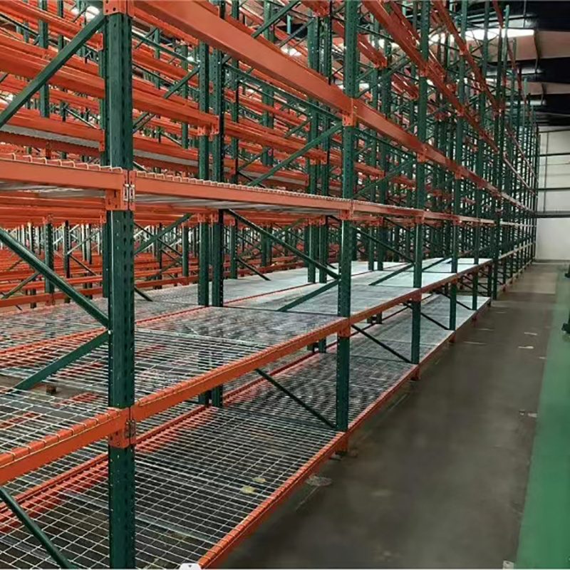 Heavy Duty Teardrop Pallet Racking System For Warehouse Industrial Stacking racks shelving