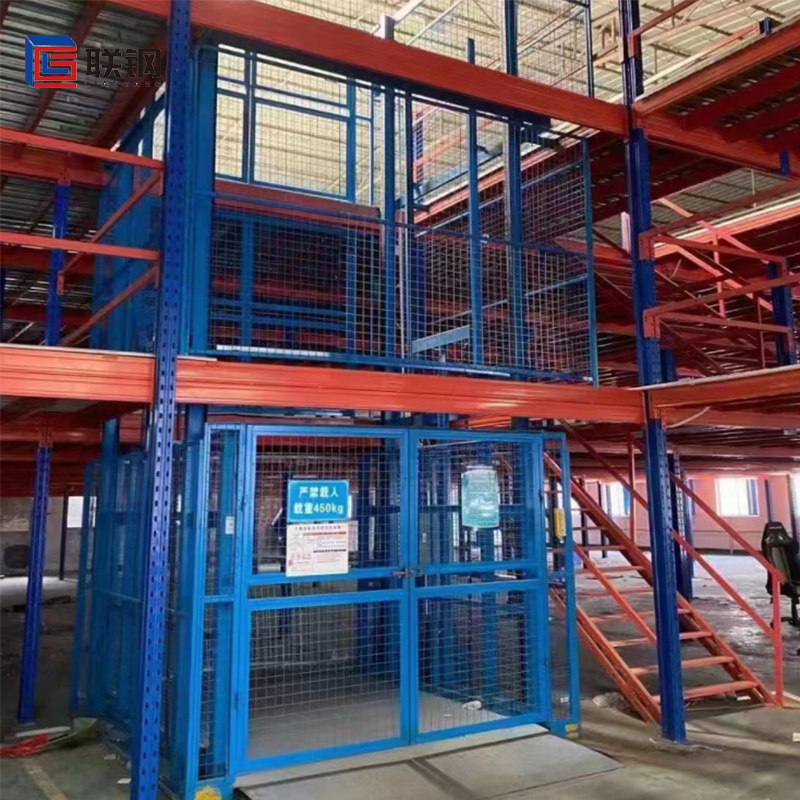 Customizable Industrial Shelves Metal Attic Shelf Platform Steel Panel  Floor Mezzanine Racking For Warehouse Storage