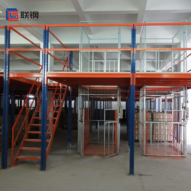 Manufacturer Industrial Warehouse Rack Shelf Mezzanine Storage Shelving Steel Platform Mezzanine Floor Racking System