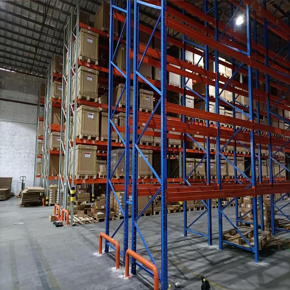 low price industrial metal stacking rack storage shelves for warehouse