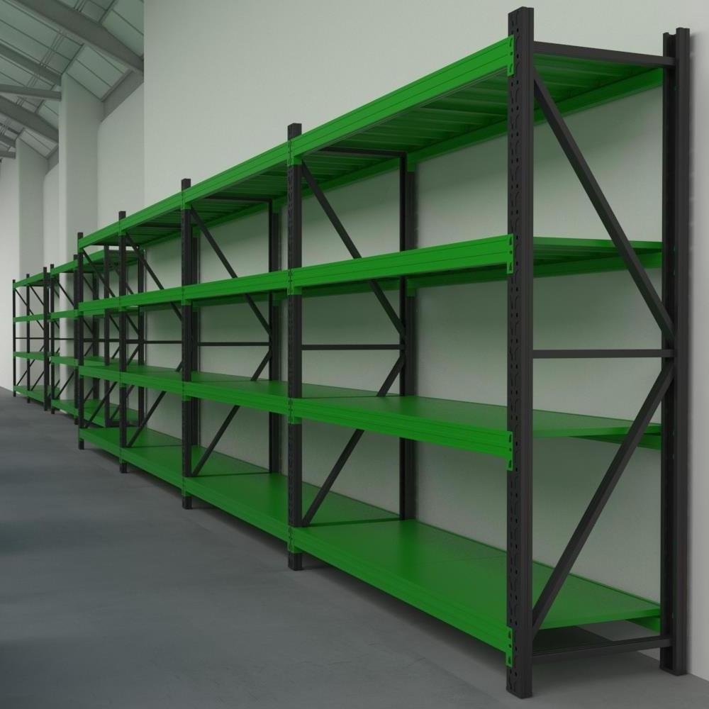 New Arrival 4 Tier Boltless Shelf Workshop Storage Storage Racking garage shelving wholesale shelving units